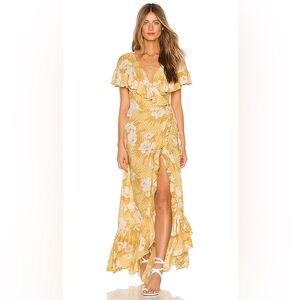 Amuse Society Frill Seeker Maxi Dress